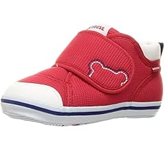 Amazon | [ミキハウス] ベビーシューズ 10-9374-387 赤 15.0 cm
